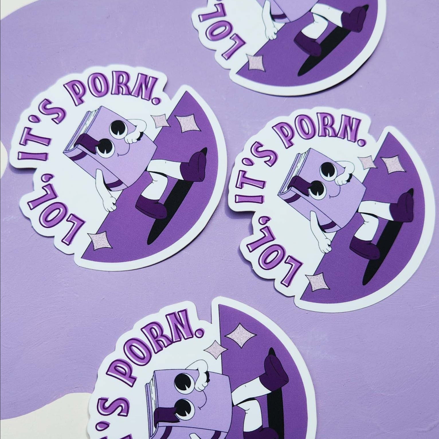 Lol Porn - LOL It's Porn Dye Cut Sticker - Waterproof Stickers