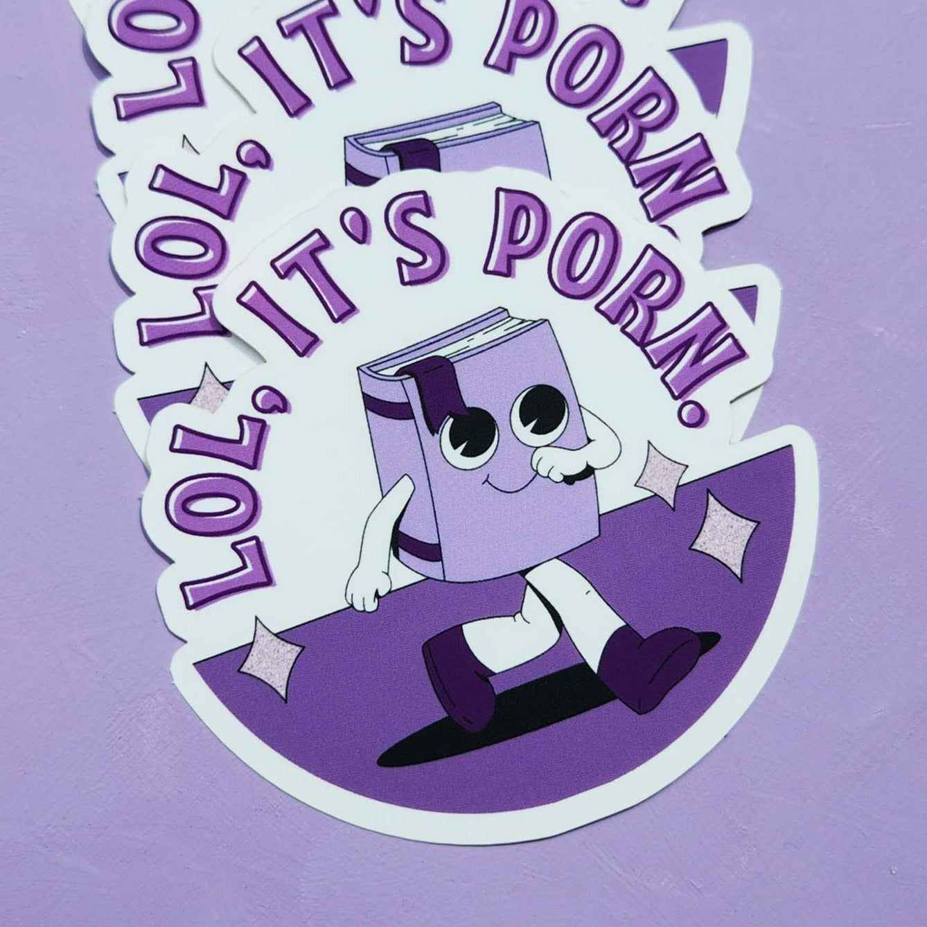 1338px x 1338px - LOL It's Porn Dye Cut Sticker - Waterproof Stickers